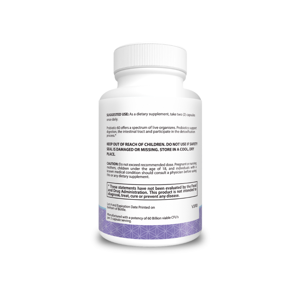 Probiotic 60 Billion with Prebiotics