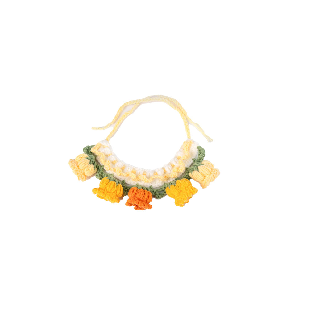 Bellflower Scarf-Yellow  for Cat Dog & Pet