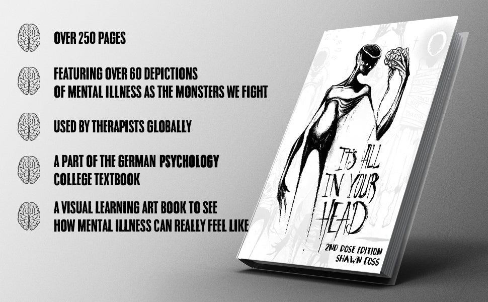*Digital Download* Vol 2 - It's All In Your Head Art Book