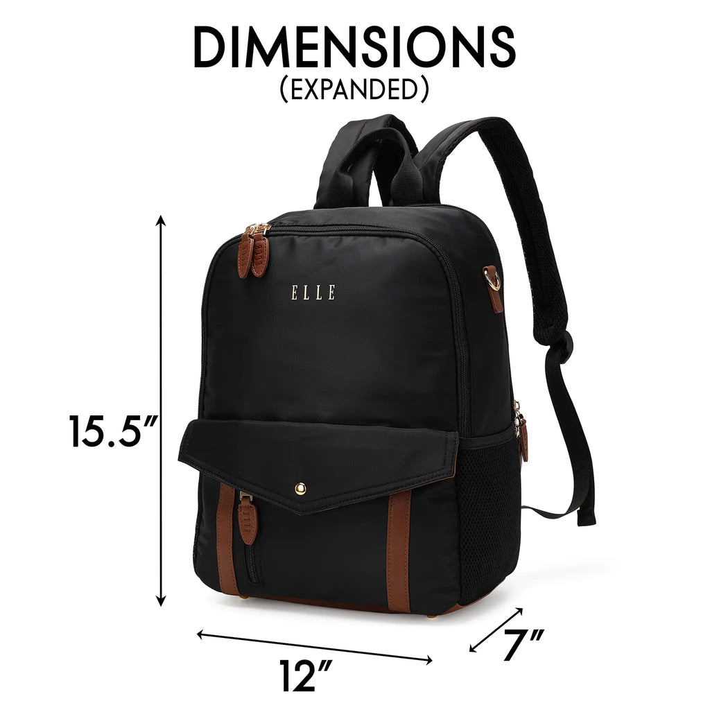 Luxe Journey Expandable 5 Piece Retro Luggage Set