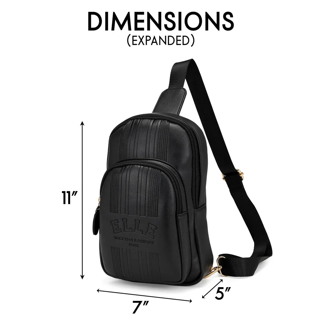 Roamer Vegan Leather 2.8L Sling | Crossbody Bag