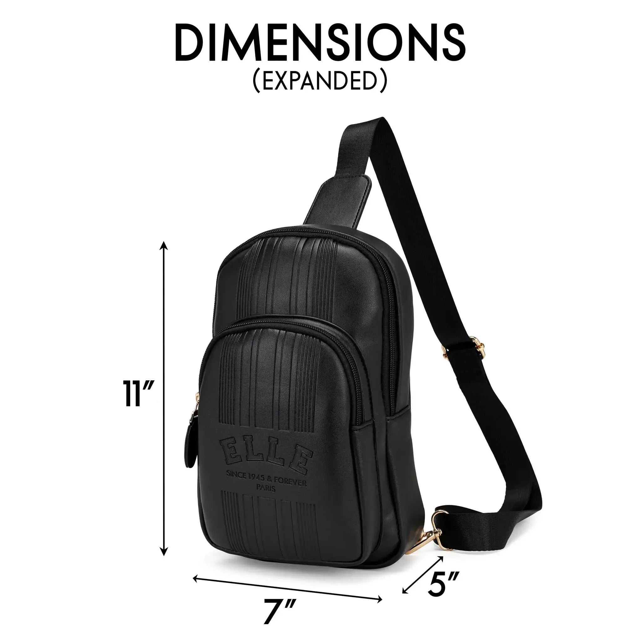 Roamer Vegan Leather 2.8L Sling | Crossbody Bag