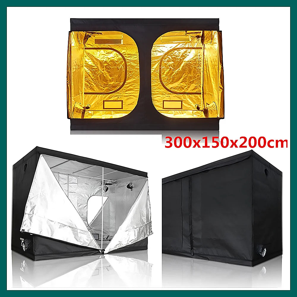 Grow Tent Growbox Hydroponics Growing System Led Grow Plant Lights Full Kits High PPFD 4Inch Duct Fans Activated Carbon Filter