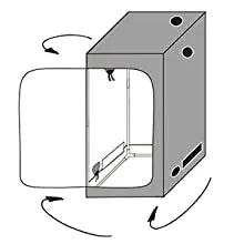 Grow Tent Growbox Hydroponics Growing System Led Grow Plant Lights Full Kits High PPFD 4Inch Duct Fans Activated Carbon Filter