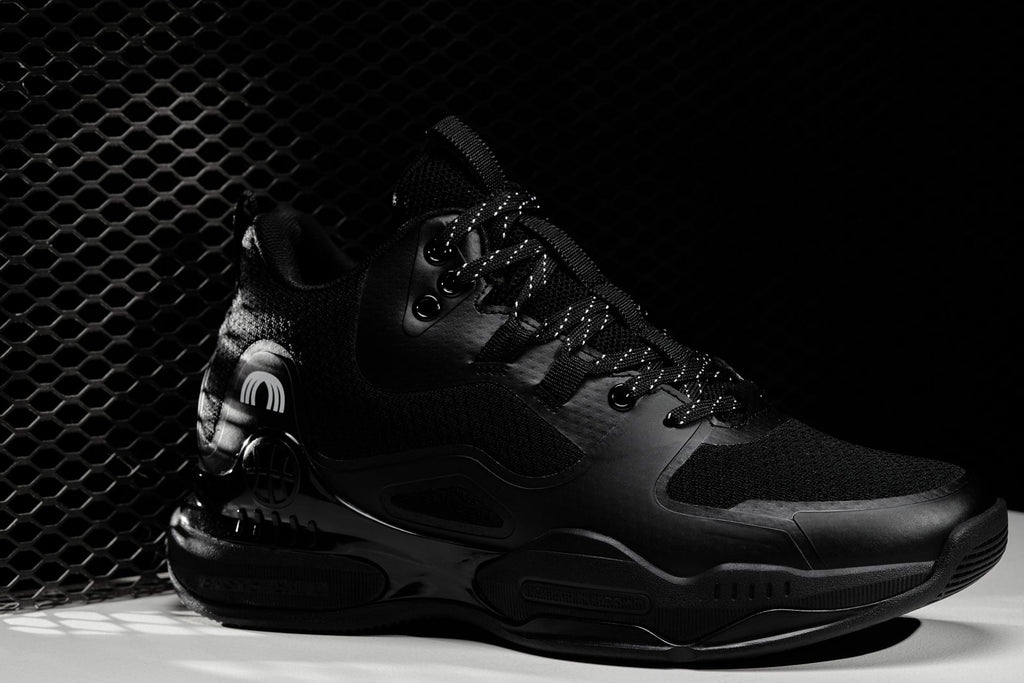 CALTO - Q393 - 3 Inches Taller (Black) - Basketball High-Top Sneakers