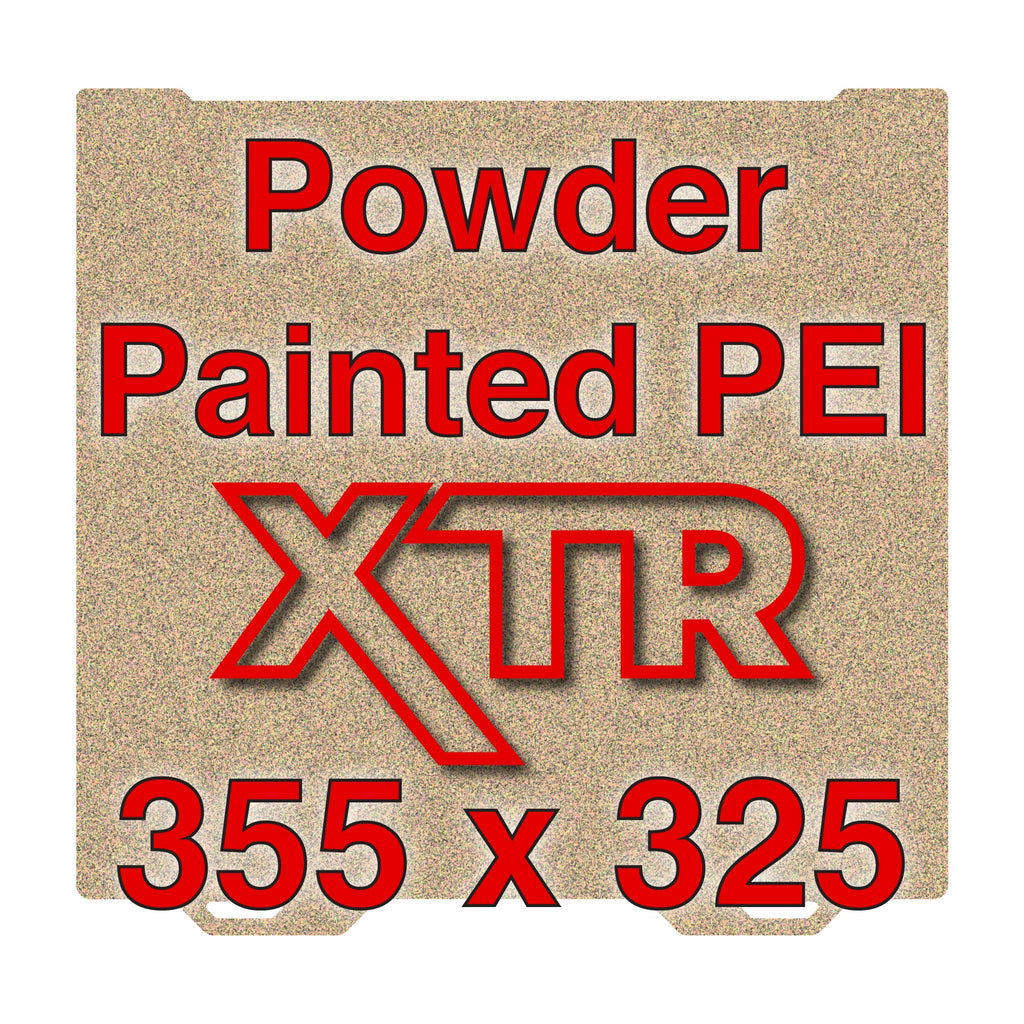 XTR Flexi Plate with Textured ULTEM PEI - Bambu Lab H2D - 355 x 325