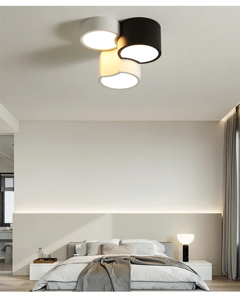 Ultrathin Triangle Ceiling Lights lamps for living room bedroom lustres de sala home Dec LED Chandelier ceiling
