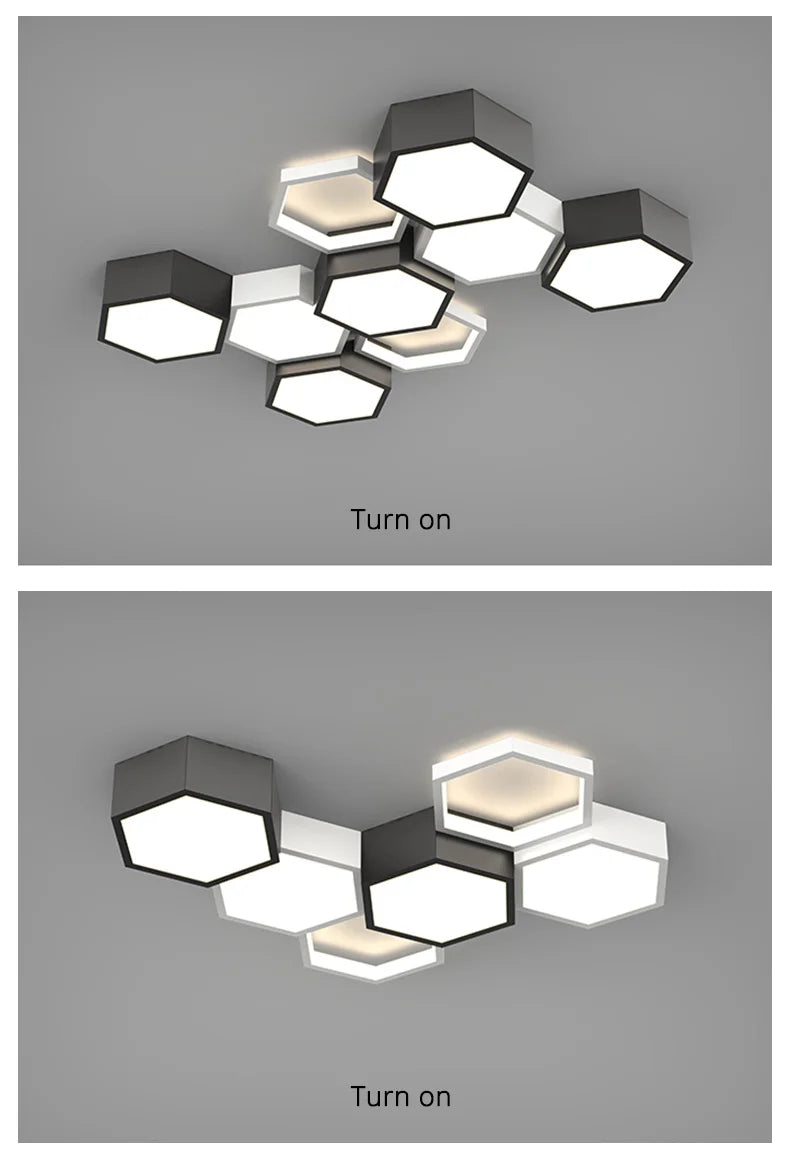 Ultrathin Triangle Ceiling Lights lamps for living room bedroom lustres de sala home Dec LED Chandelier ceiling