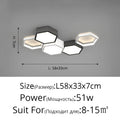 Ultrathin Triangle Ceiling Lights lamps for living room bedroom lustres de sala home Dec LED Chandelier ceiling