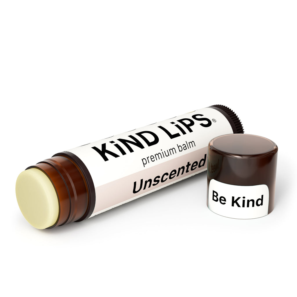 Kind Lips Organic Lip Balm Unscented | Petroleum Free | Gluten Free | Made in USA