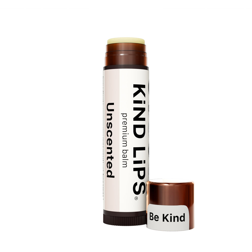 Kind Lips Organic Lip Balm Unscented | Petroleum Free | Gluten Free | Made in USA
