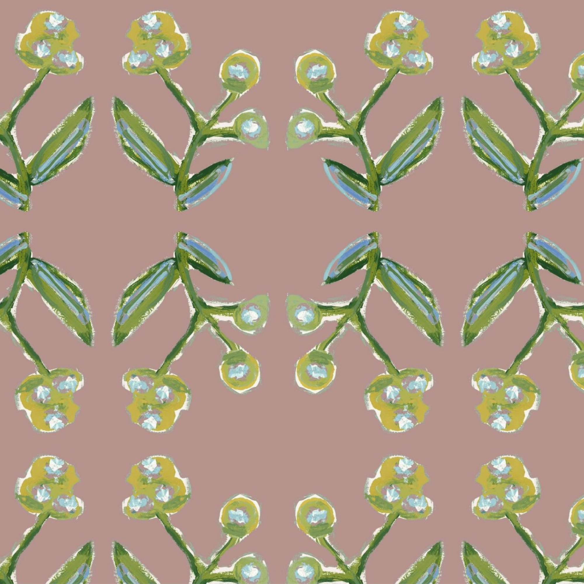 Antonia Fabric (Mauve)