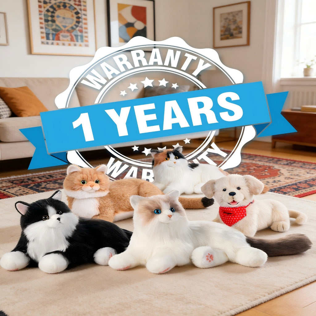 Percy Robot Cat – Interactive Weighted Comfort Toy