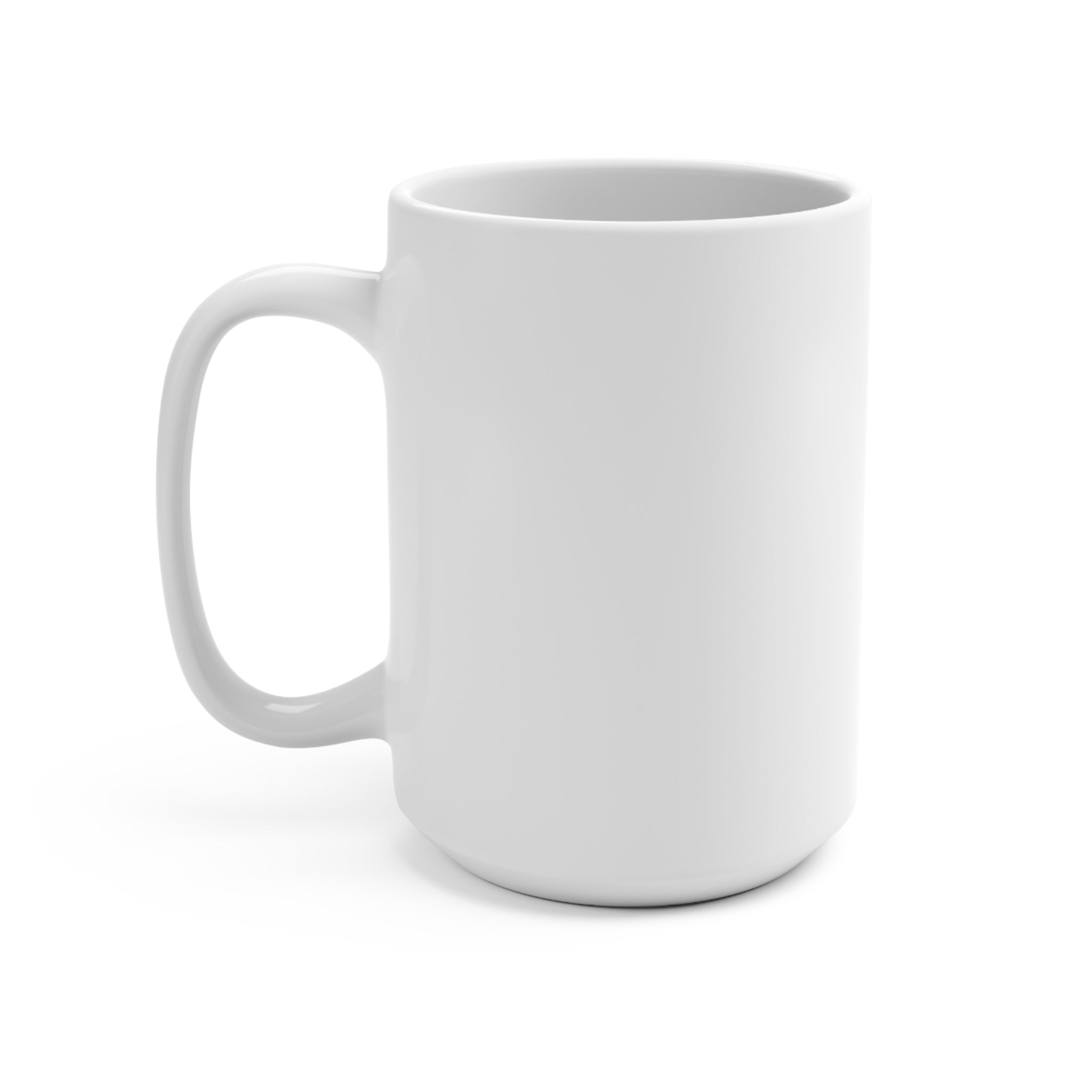 Coffee Mug Ceramic White 15oz