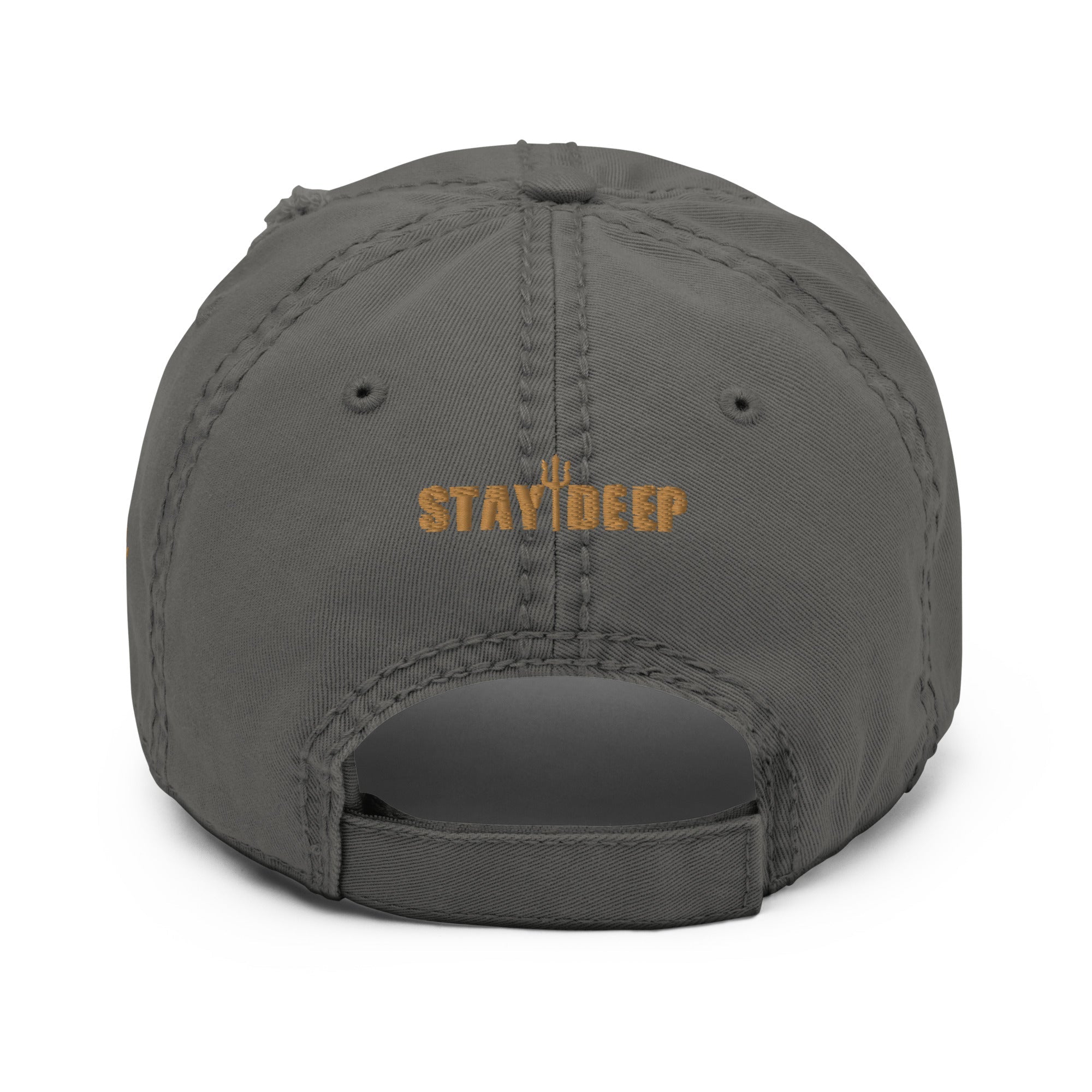 DIVER / STAY DEEP Distressed Dad Hat