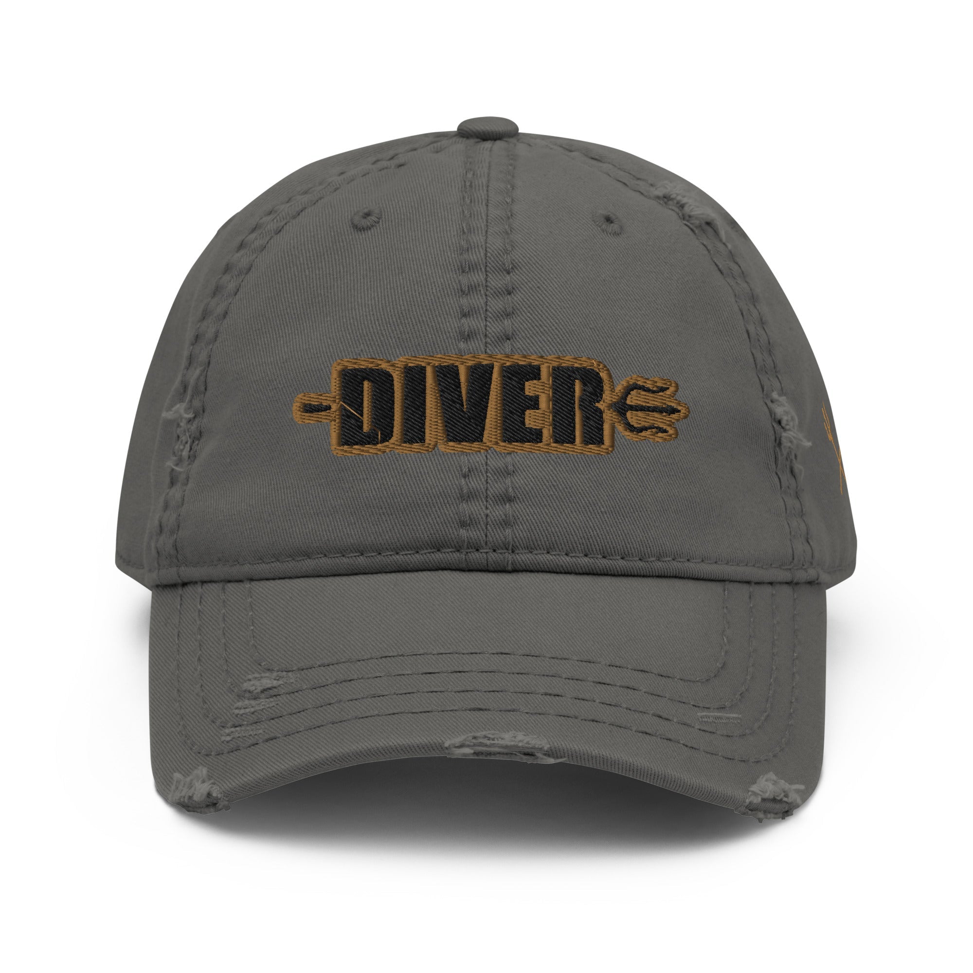 DIVER / STAY DEEP Distressed Dad Hat