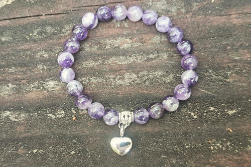 *New* Dogtooth Amethyst Urn Bracelet